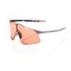 HYPERCRAFT Sport Performance Frameless Sunglasses Stone Gray HiPER Coral 100% (Matte - Lenses)