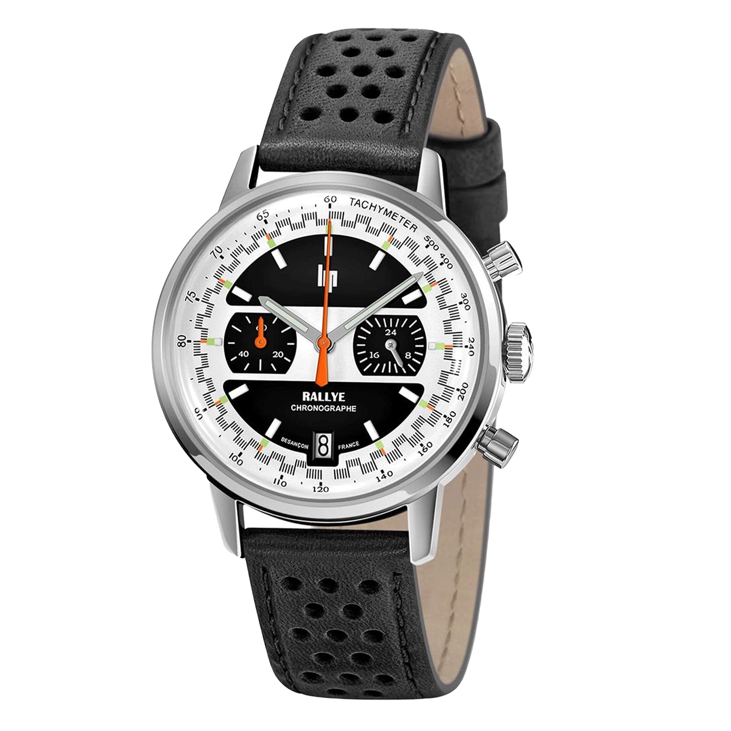 

Authorized distributor Lip watch 671805 Rally Chronograph 39mm Mecha Quartz [LIP] men s [RALLYE] чорний