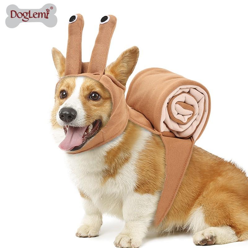 Cat Snail Headpiece Halloween Costume Dogs Party Funny Pet Decorations