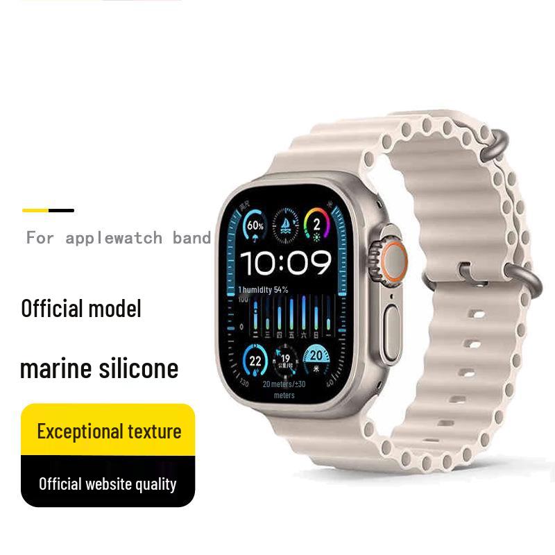 Apple Watch Ocean Silikonový Sportovní Řemínek S9/S10/Ultra