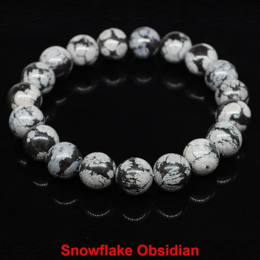 

Браслет из натурального камня, аметист, тигровый глаз, розовый кварц, обсидиан, агат, бусины, ювелирное изделие, подарок для мужчин, магнитная защита здоровья для женщин 10mm&19cm