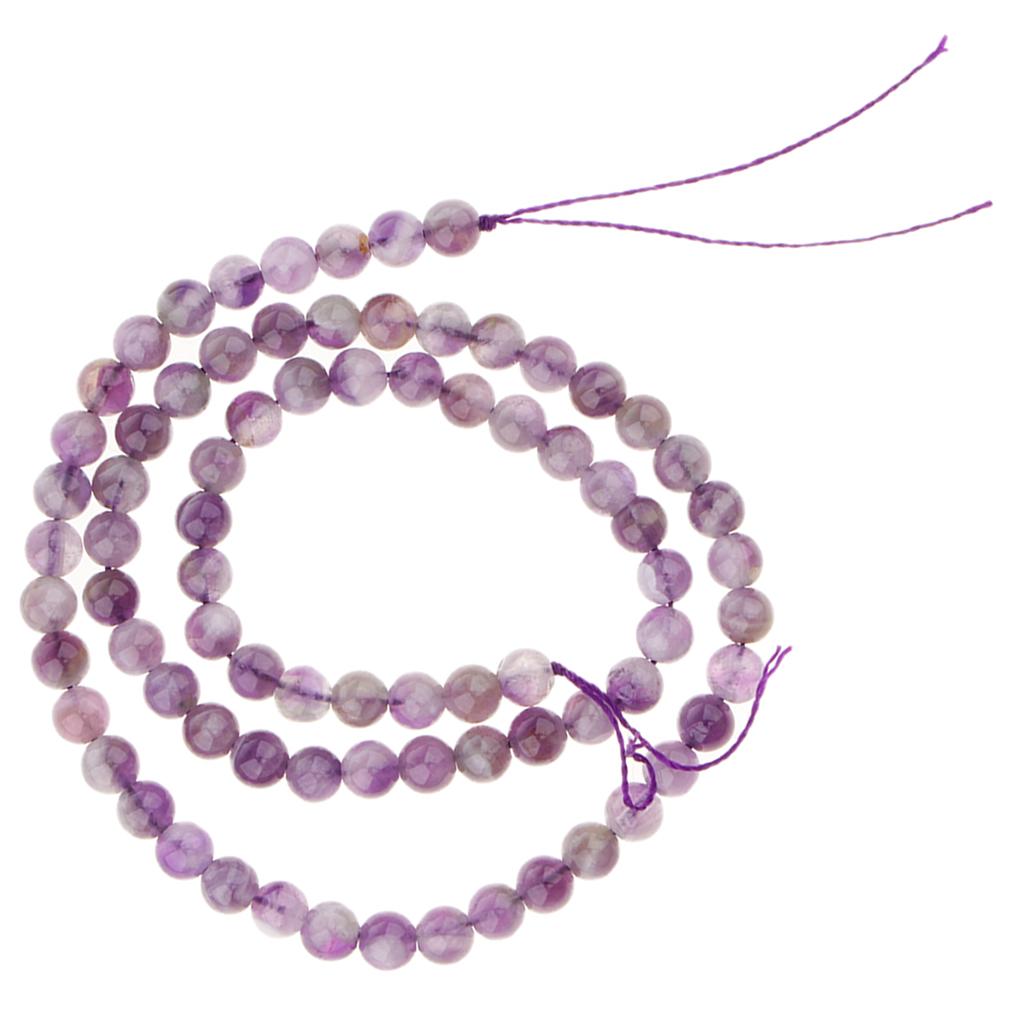 Amethyst Gemstone Loose Beads DIY Natural Craystal for Jewelry Making  4mm