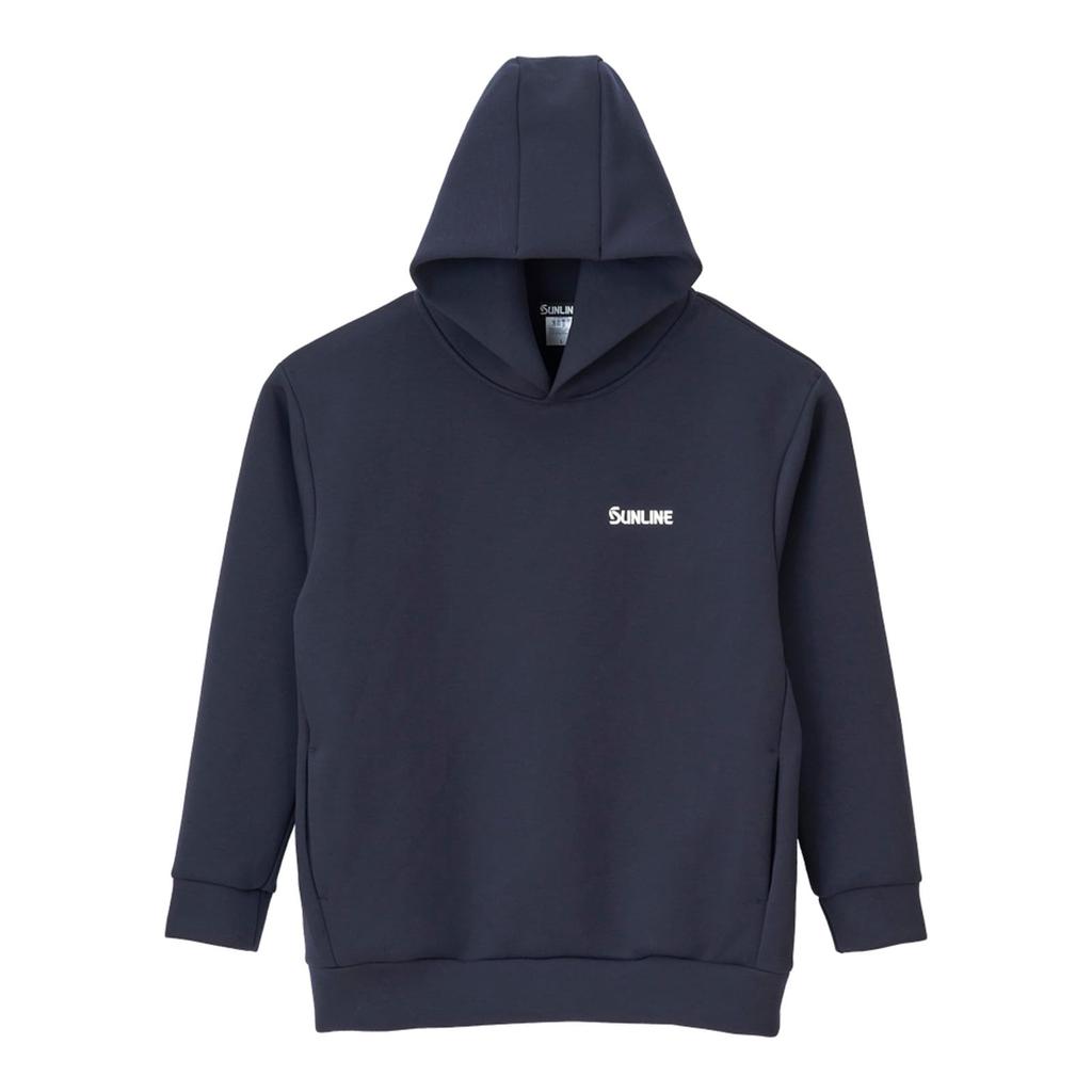 SUNLINE Cardboard Knit Pullover Size Hoodie, L, Navy, SUW-15411