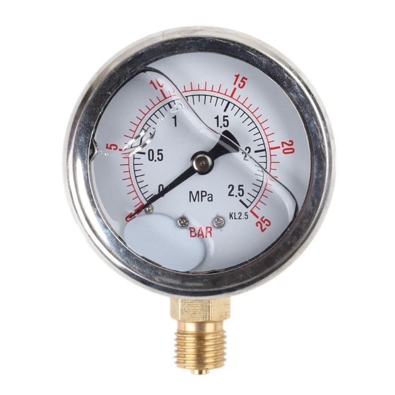 Cylinder Pneumatic Air Source Treatment Y-40 Axial Pressure Gauge Air Compressor Air Pump Pressure Gauge