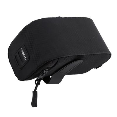 Saddle Bag Rear Seat Storage Tail Pouch Bike Bag For Outdoor Riding Equipment(black)