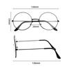 Round Literary Ultralight Anti-blue Light Glasses Comfortable Computer Glasses Metal Spectacles Radiation Protection Optical