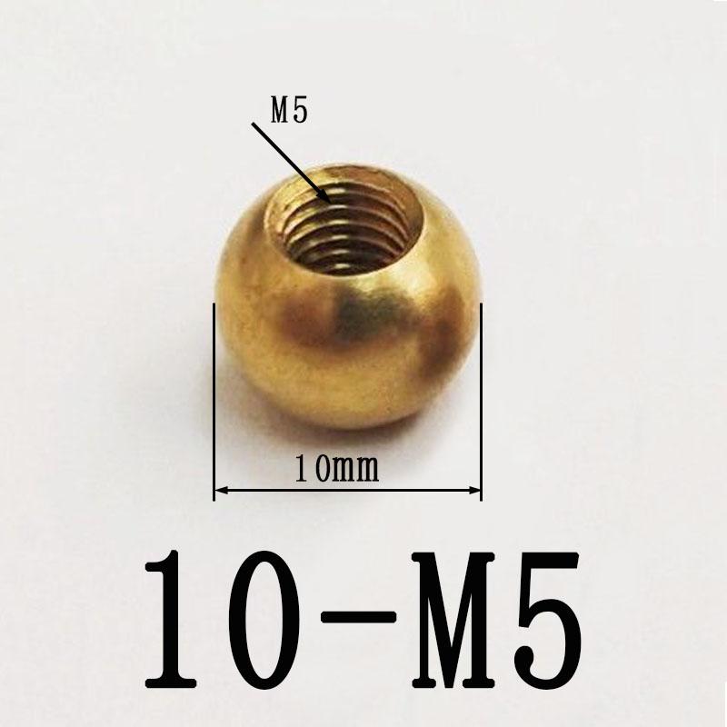 1PCS Brass Thread Hole Ball For CNC Later Machine