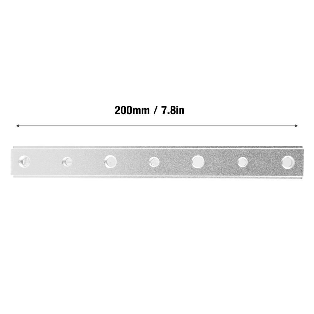100/200/300 mm T Slot Miter Track Aluminum Alloy 30 / 45 Type Miter Track Jig for T Screw Quick Acting Clamp T-Slot Saw Path Jig