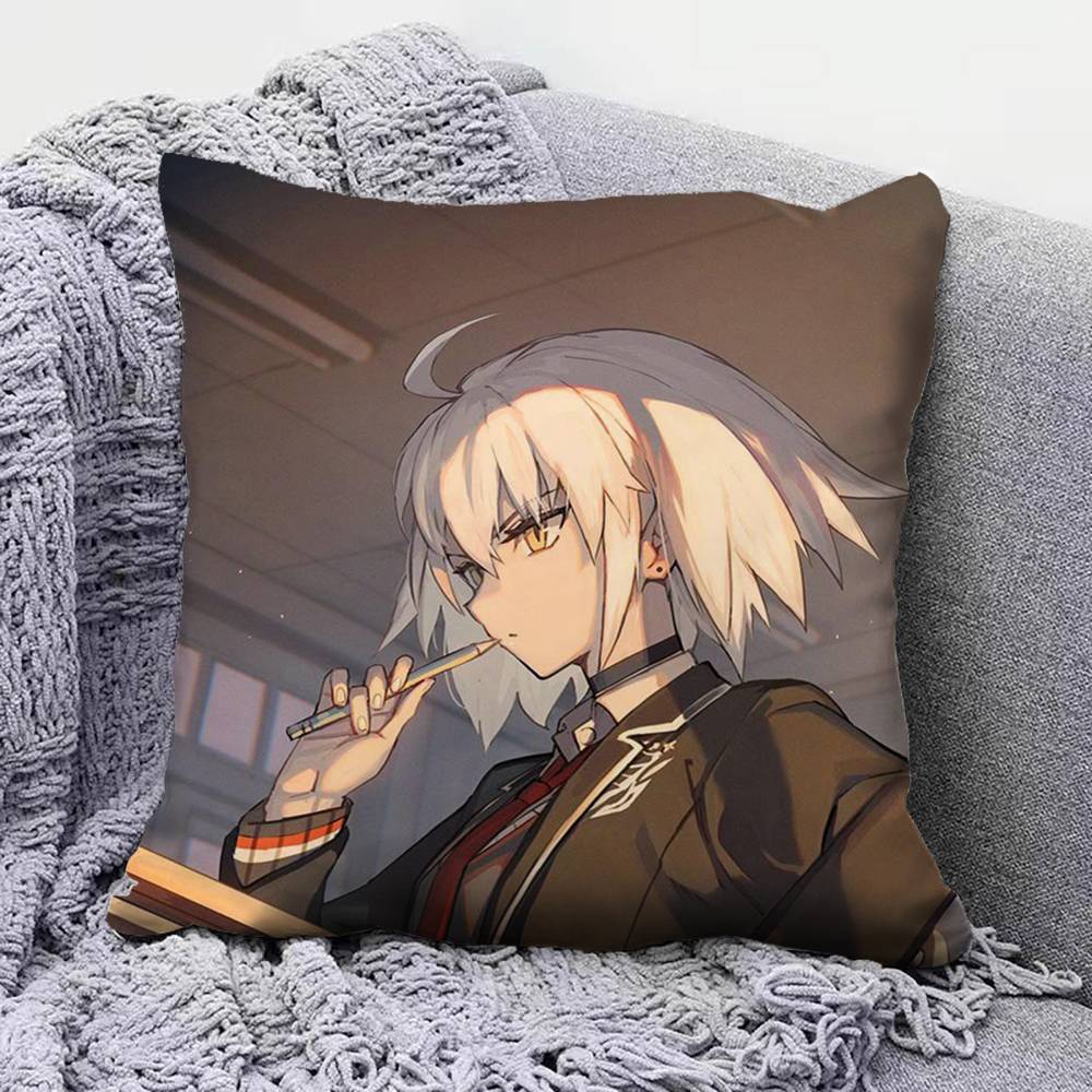 Jeanne d Arc Alter Fate Pillow Covers Home Sofa Cushion Covers and Aecorative Custom