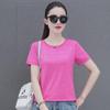 Women's 2025 Summer Ice Silk Quick-Dry Short-Sleeved Sports T-Shirt