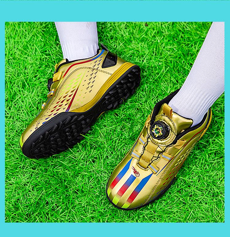 Herbst 2026 Kinder Drehschnallen Fußballschuhe, Größen 31-39 - Zurück zur Schule Training & Wettkampf.