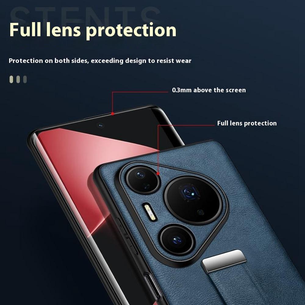 SULADA Fashion Series for Huawei Pura 80 Ultra Case Wristband Kickstand Leather Back Phone Cover