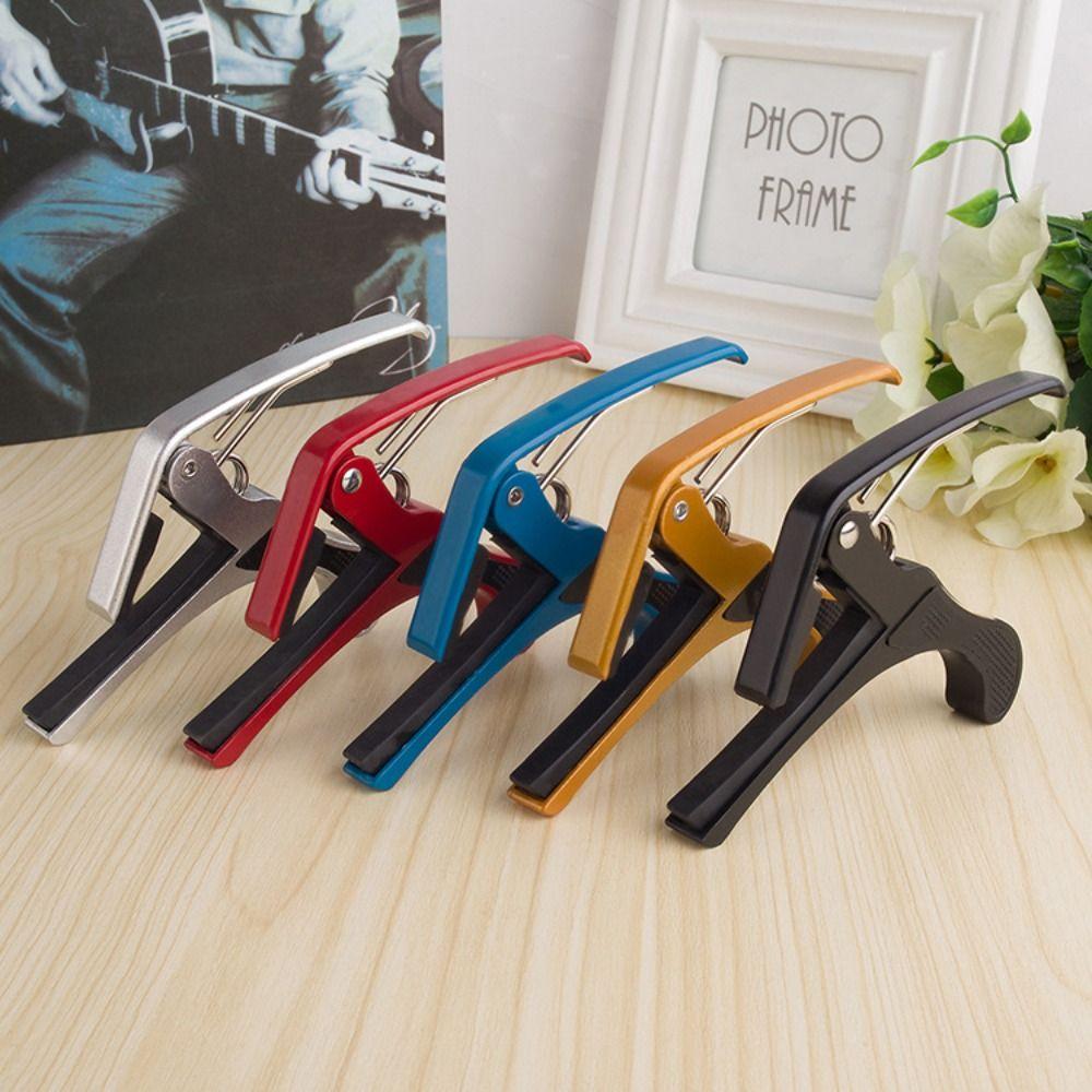 Aluminum Alloy Mandolin Clamp Arc-shaped Tuners High-quality Guitar Capo