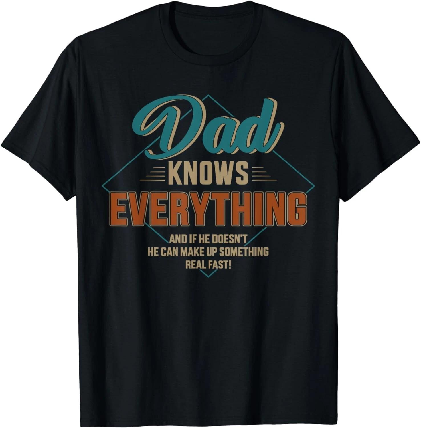 Dad knows everything vintage for father s day Gift Unisex T-Shirt S