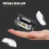 Mini USB Rechargeable Headlamp –Smart Motion Sensor, Hands-Free LED Flashlight for Camping, Hiking, Fishing, Emergency & Repairs
