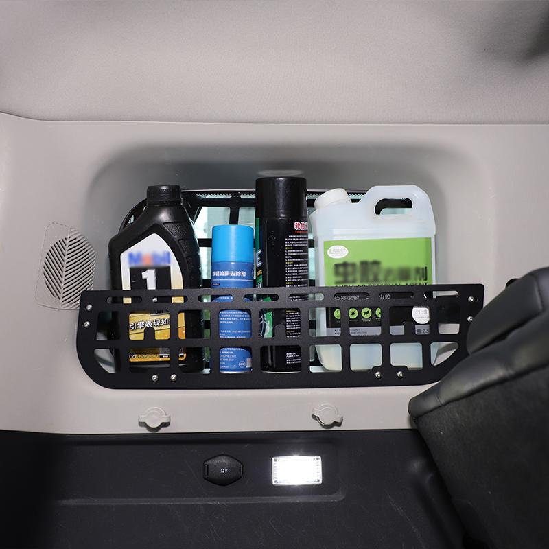 Aluminum alloy Car Trunk Side Window Storage Fence Storage Shelf Organizer Rack Suitable for Chery ICAR 03/Jaeco J6 2024+