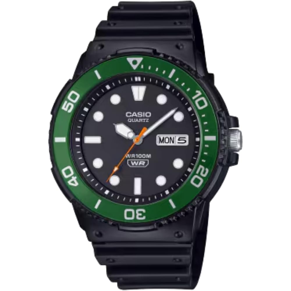 Casio MRW-230H-1E3VCF Black Analog Watch Water Resistant Lightweight Design