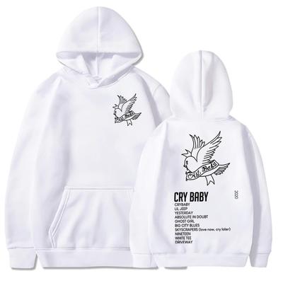 קפוצ'ון Lil Peep Crybaby קפוצ'ון אלבומי מוזיקה של Lil Peep מרצ'נדייז של Lil Peep מתנה למעריץ של Lil Peep קפוצ'ון ללא רוכסן בגדי רחוב יוניסקס