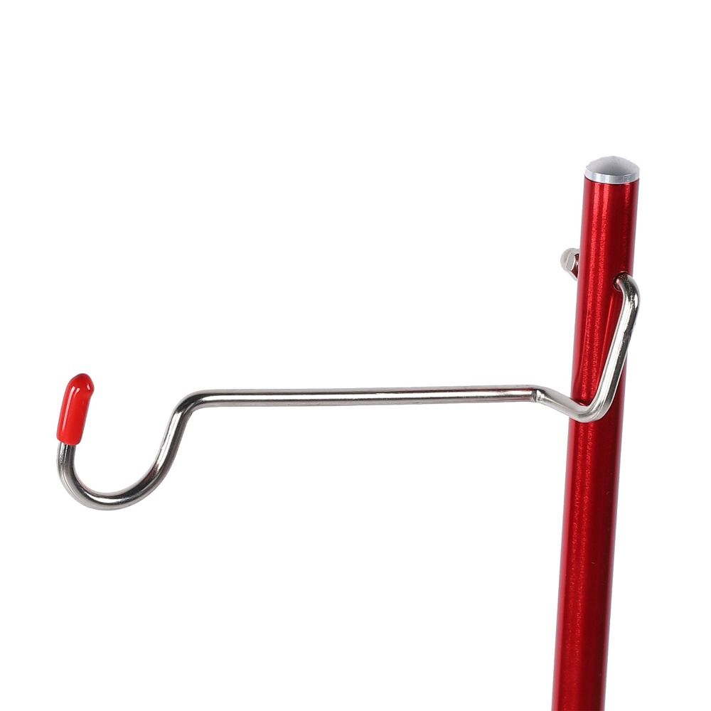 Suporte de Luz Dobrável Suporte de Lâmpada Triplo Poste de Luz Dobrável Durável Churrasco