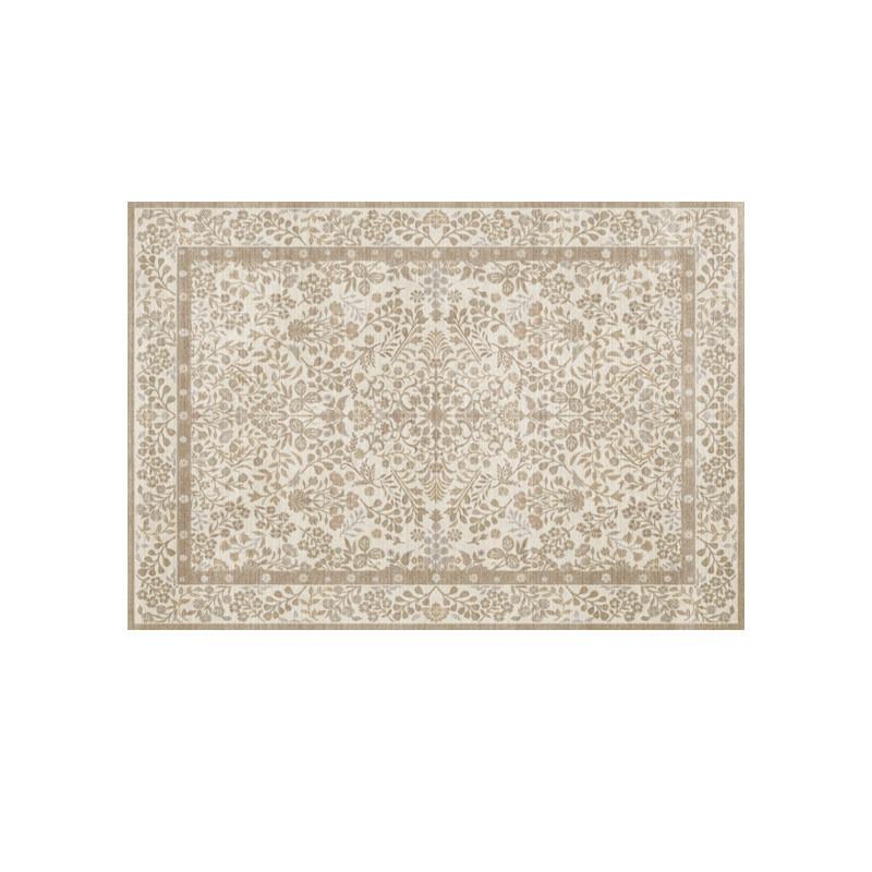 Vintage Light Luxury Carpet Living Room Floor Mats Large Area Rug Soft Short Plush Mat Moroccan Style Rugs Alfombra Salón