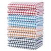 Plaid Absorbent Waffle Kitchen Towel - Tea or Dish Cleaning Cloth