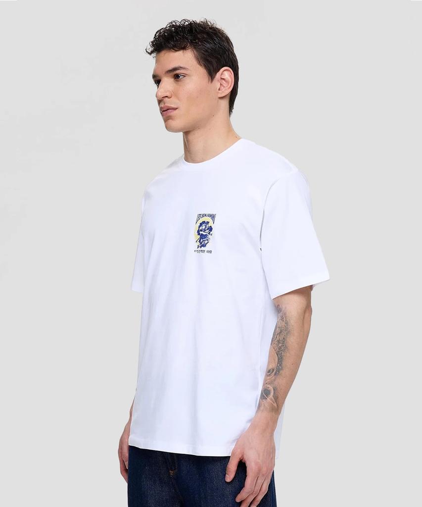 Lebenjamin (M) Relaxed T-Shirt 002 White