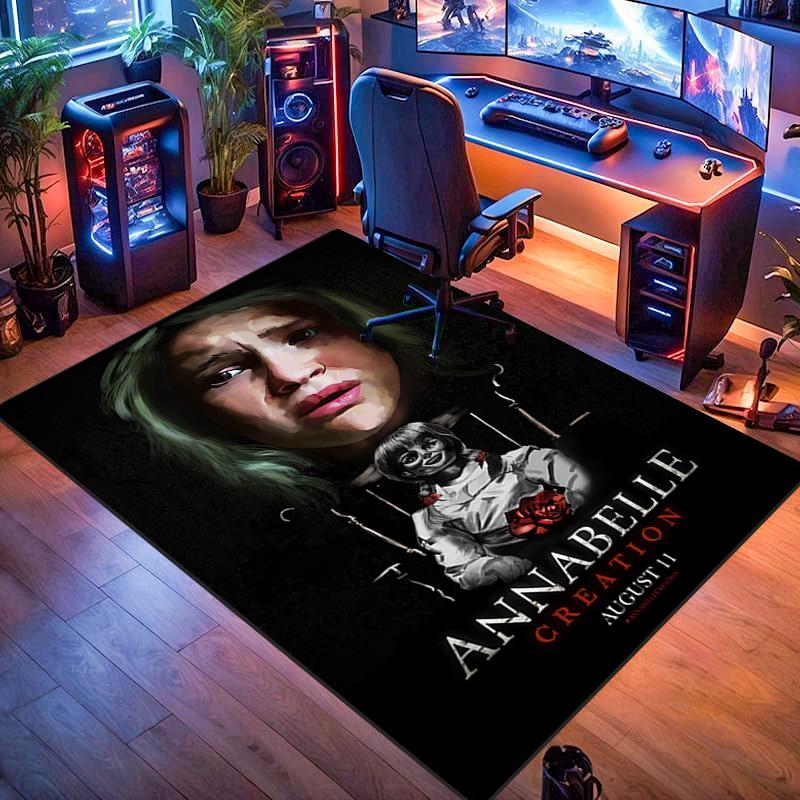 Annabelle's Horror Legacy carpet Home Decor printing Office chair cushion Doormat Protective pad