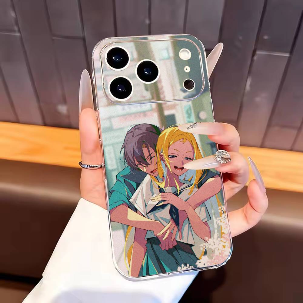 Summer Time Rendering Phone Case For iPhone17,16,15,14,13,12,11 Plus,Pro Max Soft Transparent Cover