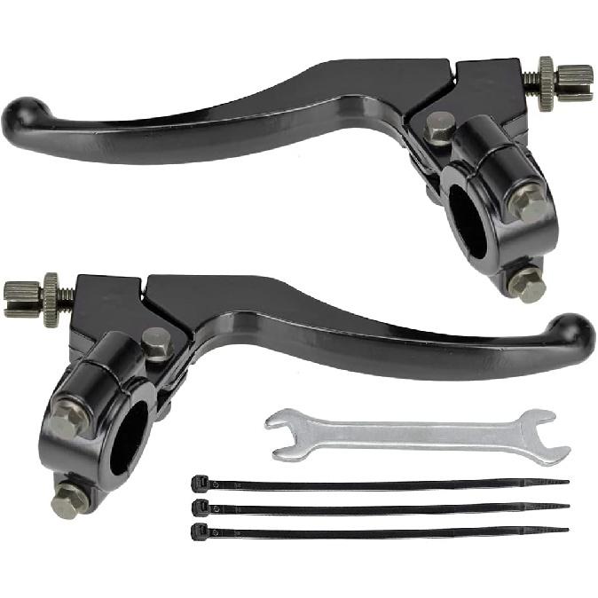 FVRITO 7/8" 22Mm Universal Clutch Brake Handle Levers Perch For CRF50 CRF70 CRF80 CRF100 CRF150 XR50 XR80 XR100 ATC 200M Pit Dirt Bike Motor