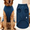 Cozy Solid Color Dog Sweater Stretchy Pullover Lightweight Dog Clothes Soft Fleece Dog Jacket Winter for Small Medium Large Dogs