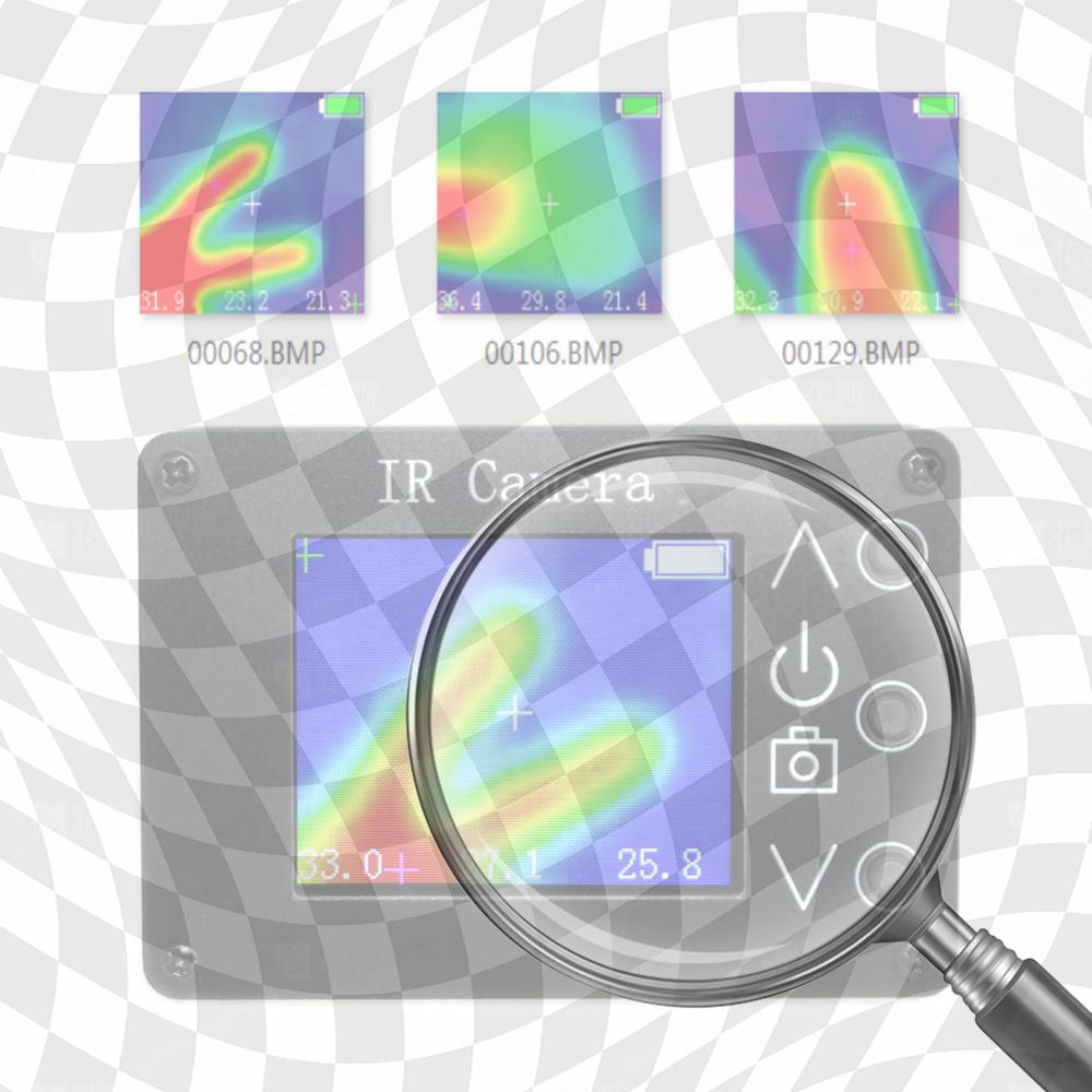 

Handheld Infrared Thermal Imager WiFi Portable Infrared Sensor Thermal Imager 32x32 IR Resolution Thermal Camera -20-1000℃ China Mainland