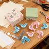 Box Corner Guides  Corner Holding Tool 6Pcs Guides Right Angle Clamp Tool for Positioning Craft Bookbinding Papers Card Gluing M