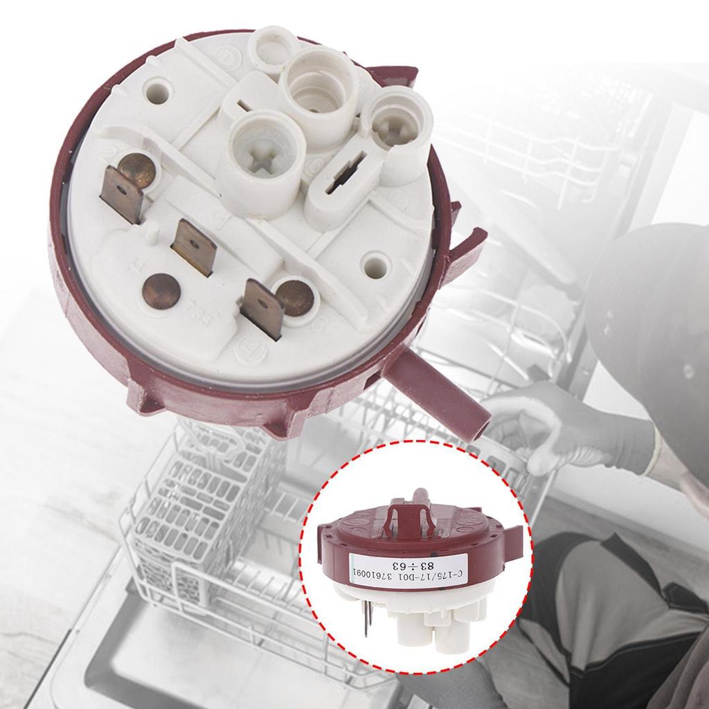 Metal Water Level Switch Washer Pressure Senser 55mm High Performance Replacement Stable Maintenance