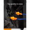 Bluetooth Noise-Cancelling Low Bass HD Wired Earplug Headphones for Work.
