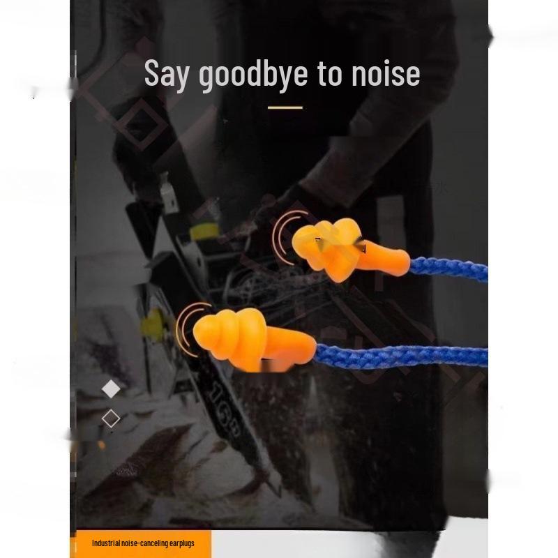 Bluetooth Noise-Cancelling Low Bass HD Wired Earplug Headphones for Work.