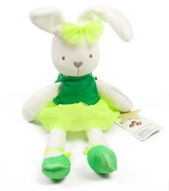 Baby Weiche Spielzeuge Plüschhase Kaninchen & Bär Schlafbegleiter Stofftiere & Plüschtiere Spielzeug