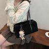 Fashion and Leisure Large-capacity Tote Bag Women's 2025 Winter New Simple Shoulder Bag Texture Foreign Underarm Bag
