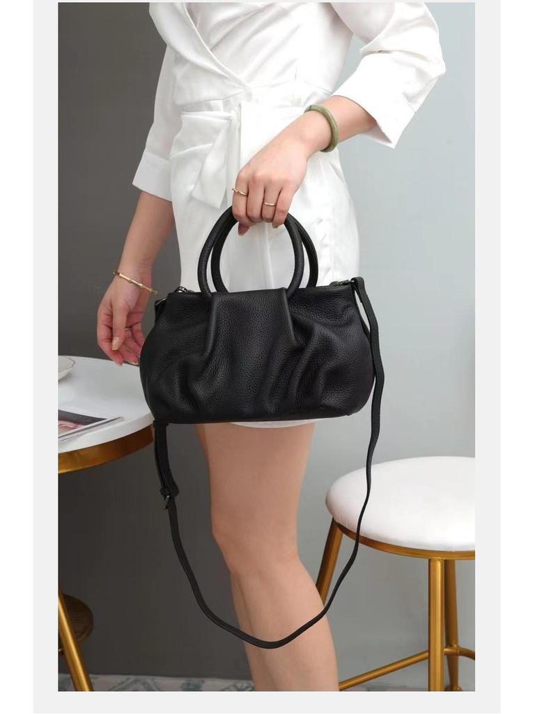 Women's Summer 2025 Trendy Designer Pleated Cloud Bag - Stylish Single Shoulder Handbag & Crossbody