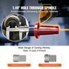 Mini Metal Lathe Machine 220x600 Mm Precision Benchtop Power Metal Lathe Variable Speed 1100W Brushless Motor Metal Gears