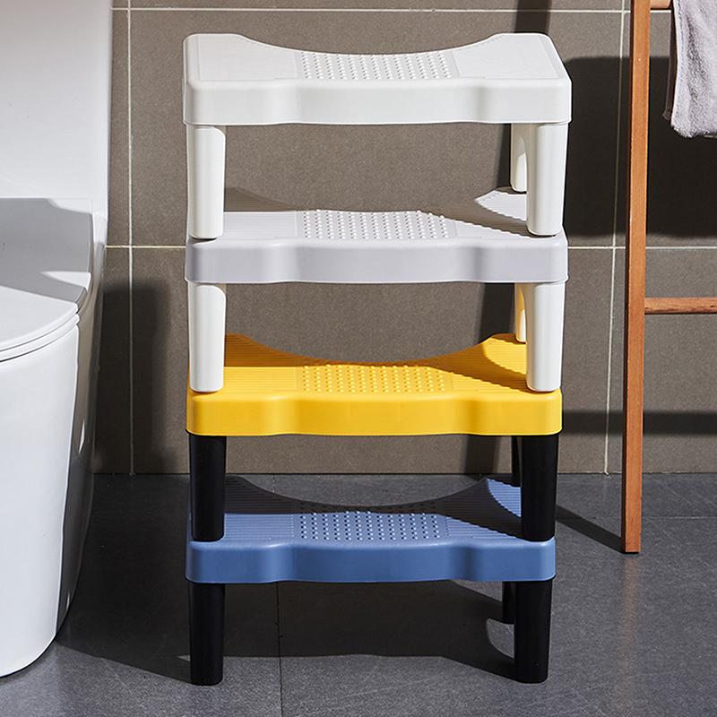 Portable Stool Anti-Slip Squatty Potty Removable Step Stool For Adult Constipation Children Older Bathroom Foot Stool