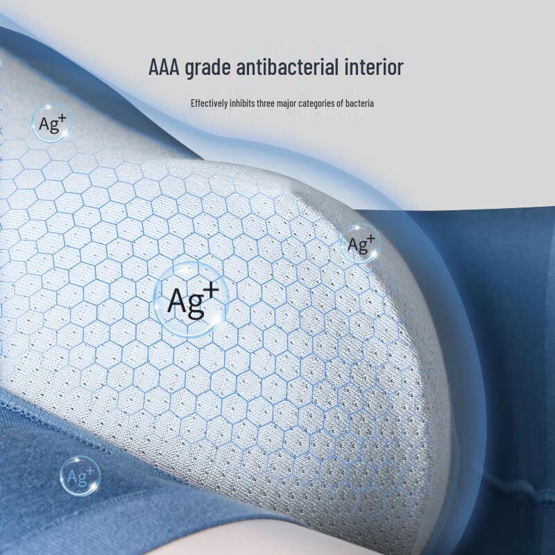 AUN Naadloze Modal Boxer Briefs voor Mannen