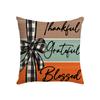 New Pumpkin Letter Print Pillow for Autumn Living Room Sofa Cushion Bedside Bay Window Cushion Cover