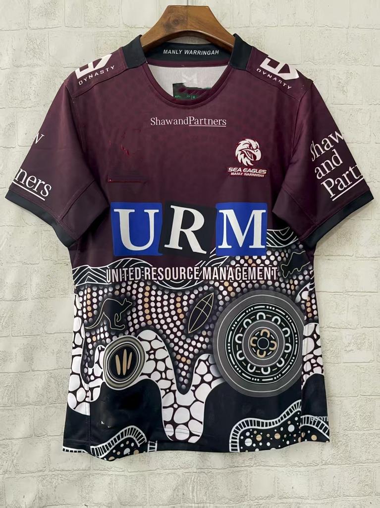 NRL Warriors Broncos Fiji Rabbit Jaguar Short Sleeve Rugby Jerseys Training Suit