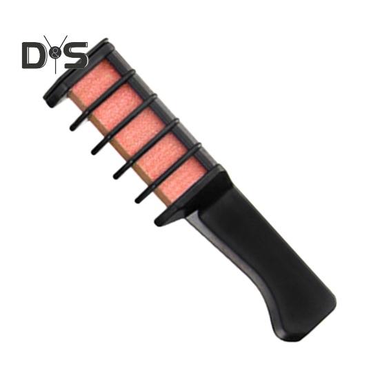 10 Colors Hair Dye Comb Washable Temporary Hair Chalk Kids Adults Disposable Hair Color Powder Applicator Brush Christmas Halloween Cosplay Makeup