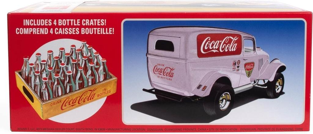 Camionnette Willys AMT 1933 Platts, modèle en plastique AMT1406, échelle 1/25, Coca-Cola