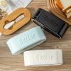 Large Capacity Butter Storage Box Fresh-keeping Porcelain Butter Holder  for Household