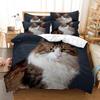 Cartone Animato Gioco Carino Aphmau con Ali Set Letto Ragazzi Ragazze Misura Singola Queen King Copripiumino Federa Letto ragazzi Adulti
