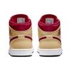 Air Jordan 1 Mid 'Light Curry Cardinal Red' 554724-201