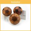 Holz Lu Ban Zapfenloch und Zapfen Fußballfigur Geschenk für Kinder und Sammler