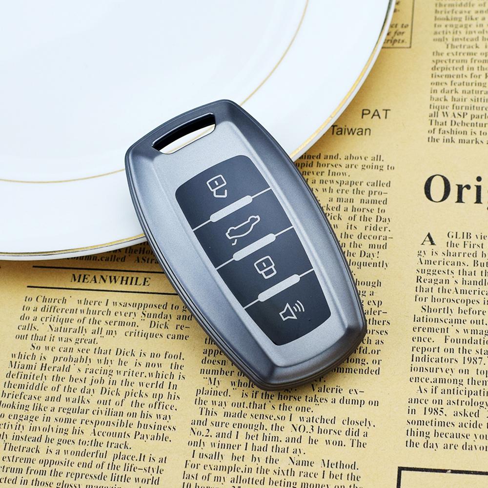 4 Button Tpu Key Fob Case Cover For Gmw Great Wall Haval Jolion H6 F7 F7X F7H F5 Dargo H7 H4 H9 H2S Key Chain Car Accessory